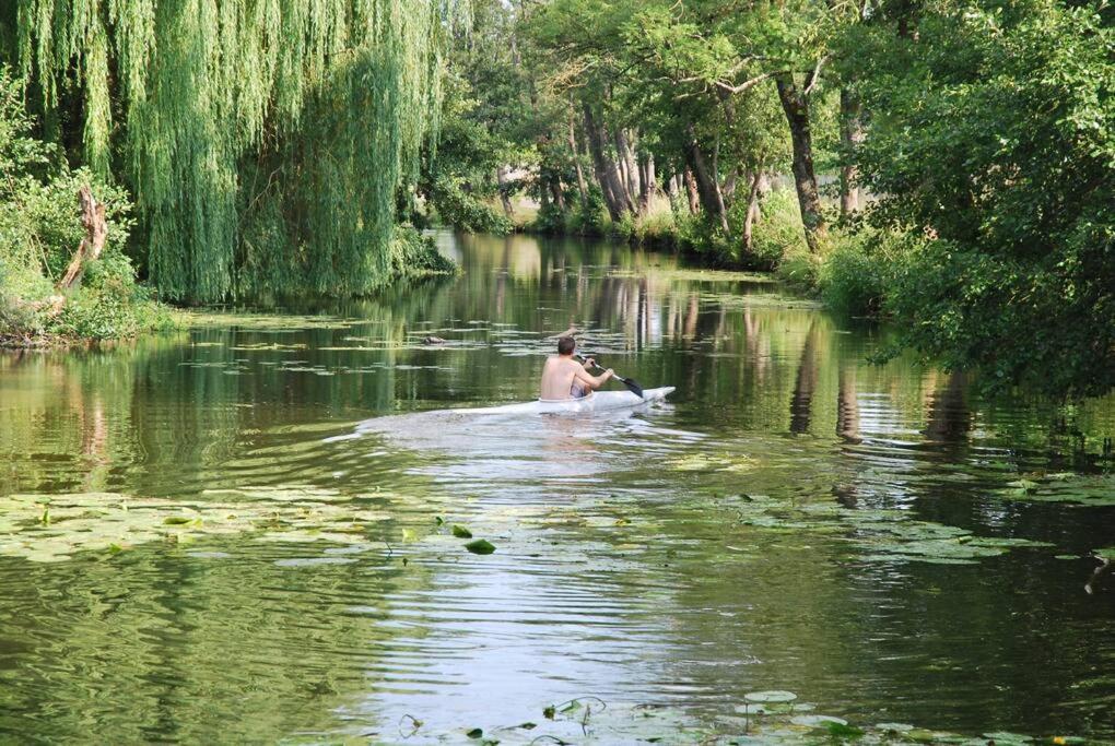 Вилла Magnifique Moulin Proche Chablis, Jacuzzi Et Riviere Annay-sur-Serein Экстерьер фото