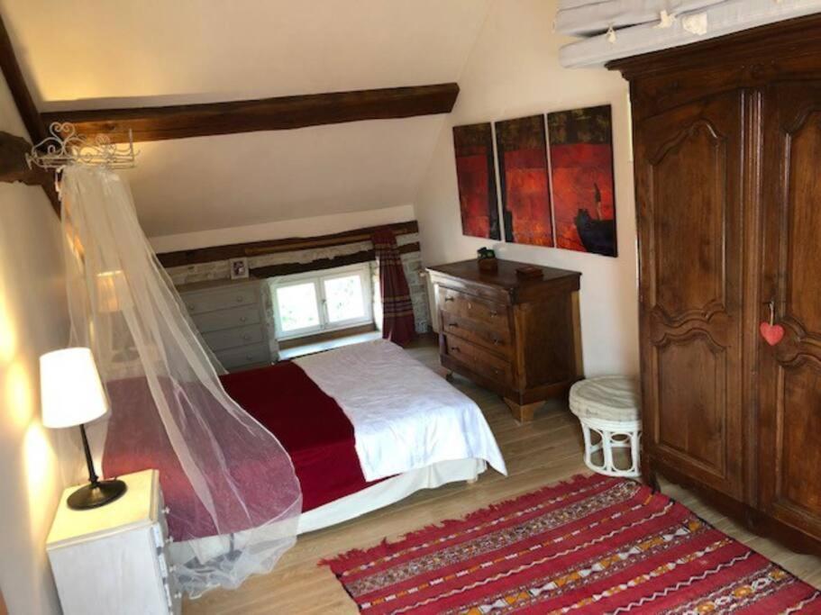 Вилла Magnifique Moulin Proche Chablis, Jacuzzi Et Riviere Annay-sur-Serein Экстерьер фото