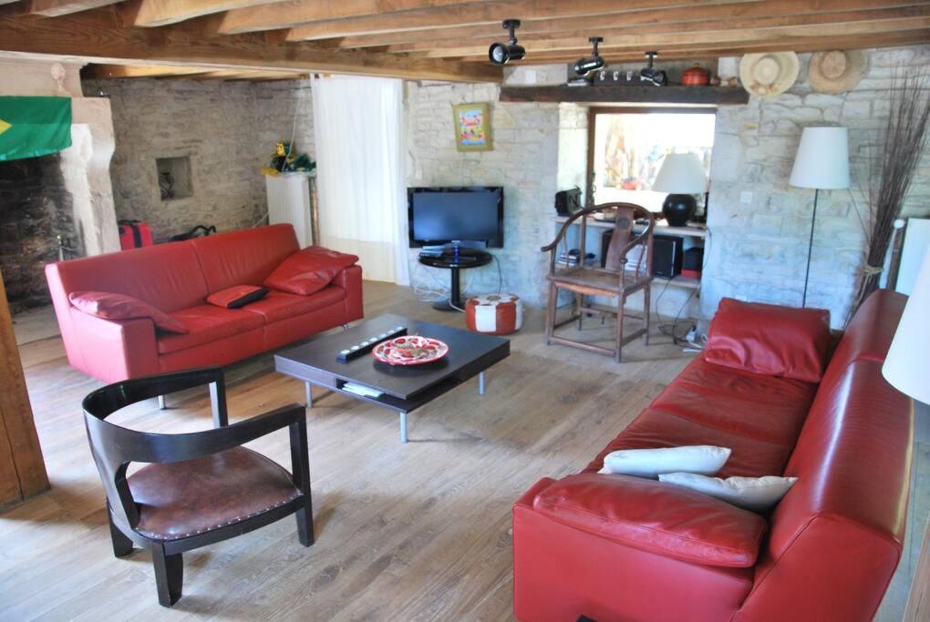 Вилла Magnifique Moulin Proche Chablis, Jacuzzi Et Riviere Annay-sur-Serein Экстерьер фото