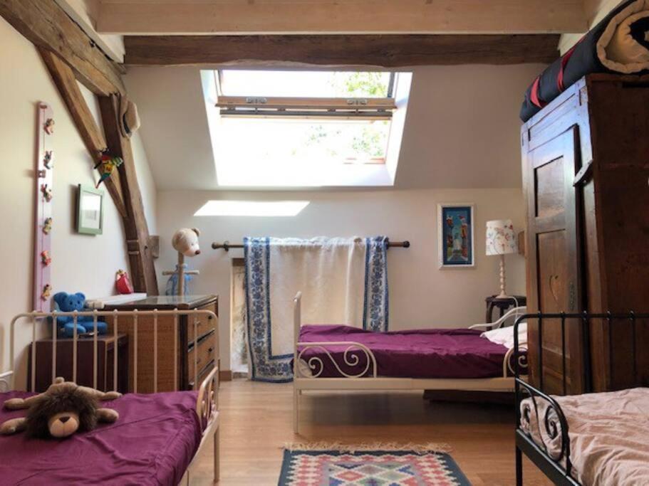 Вилла Magnifique Moulin Proche Chablis, Jacuzzi Et Riviere Annay-sur-Serein Экстерьер фото