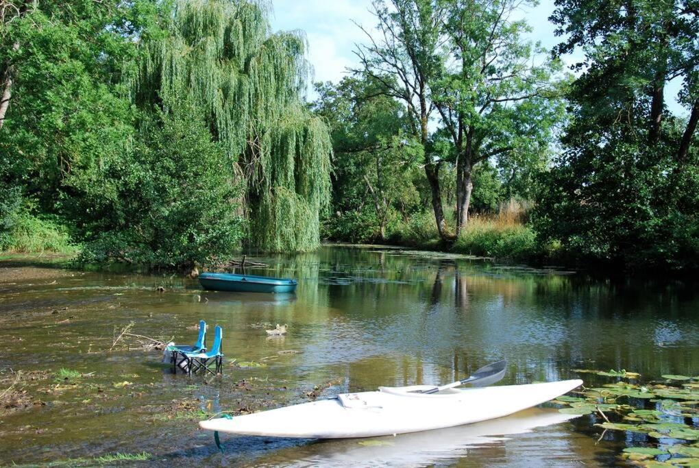 Вилла Magnifique Moulin Proche Chablis, Jacuzzi Et Riviere Annay-sur-Serein Экстерьер фото
