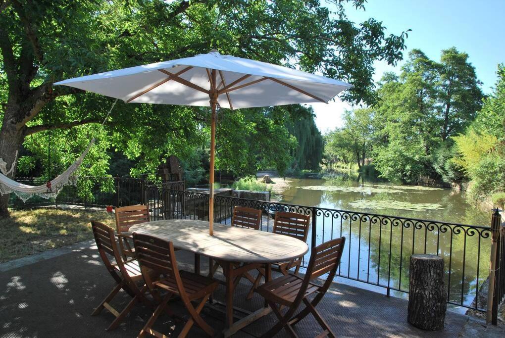 Вилла Magnifique Moulin Proche Chablis, Jacuzzi Et Riviere Annay-sur-Serein Экстерьер фото