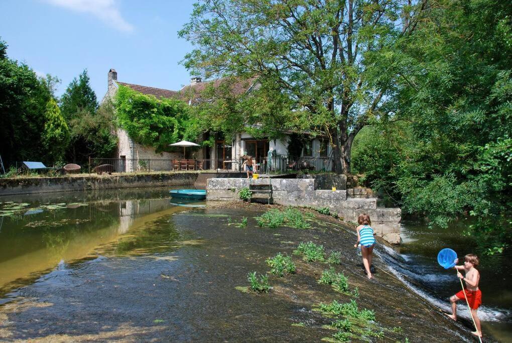 Вилла Magnifique Moulin Proche Chablis, Jacuzzi Et Riviere Annay-sur-Serein Экстерьер фото