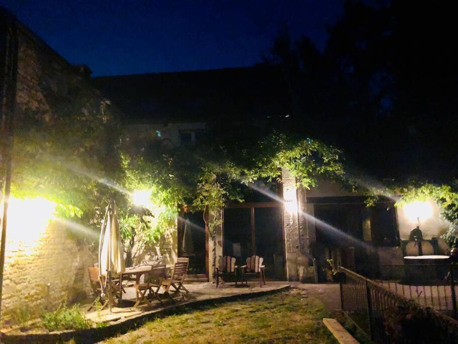 Вилла Magnifique Moulin Proche Chablis, Jacuzzi Et Riviere Annay-sur-Serein Экстерьер фото