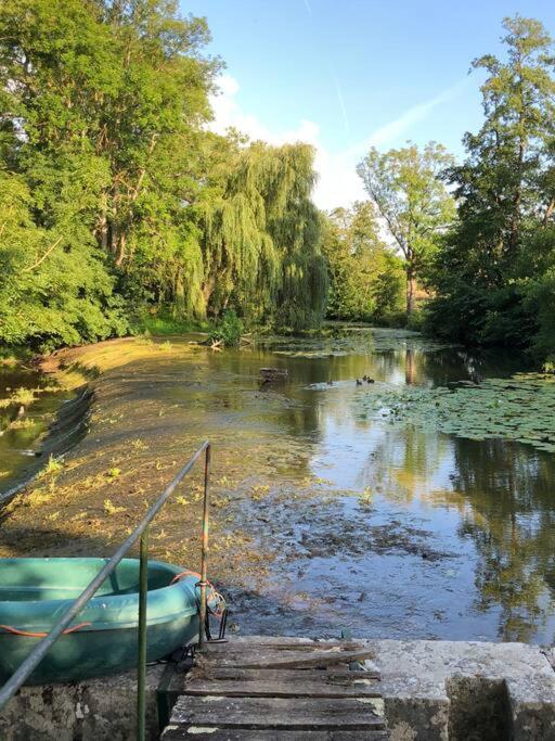Вилла Magnifique Moulin Proche Chablis, Jacuzzi Et Riviere Annay-sur-Serein Экстерьер фото