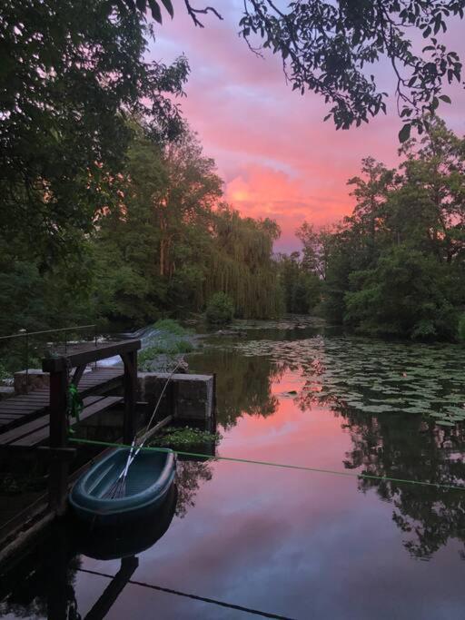 Вилла Magnifique Moulin Proche Chablis, Jacuzzi Et Riviere Annay-sur-Serein Экстерьер фото