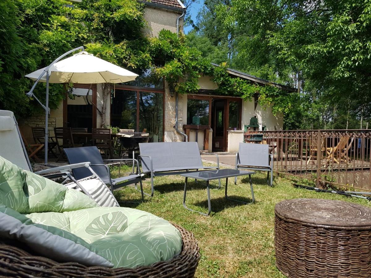 Вилла Magnifique Moulin Proche Chablis, Jacuzzi Et Riviere Annay-sur-Serein Экстерьер фото