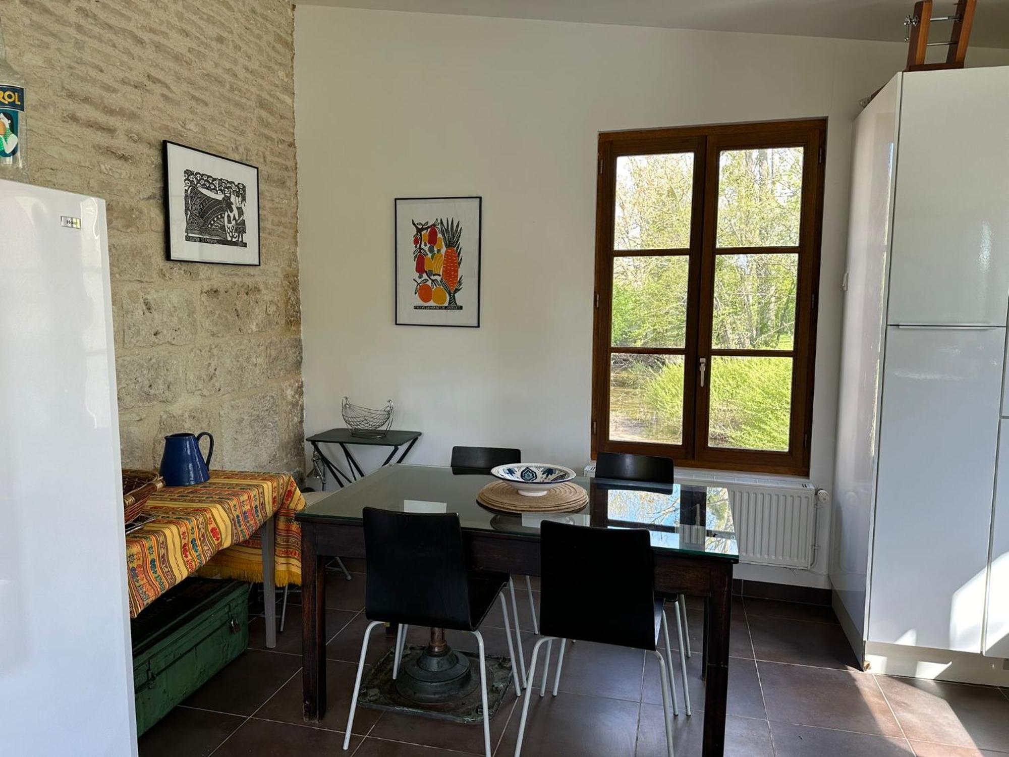 Вилла Magnifique Moulin Proche Chablis, Jacuzzi Et Riviere Annay-sur-Serein Экстерьер фото
