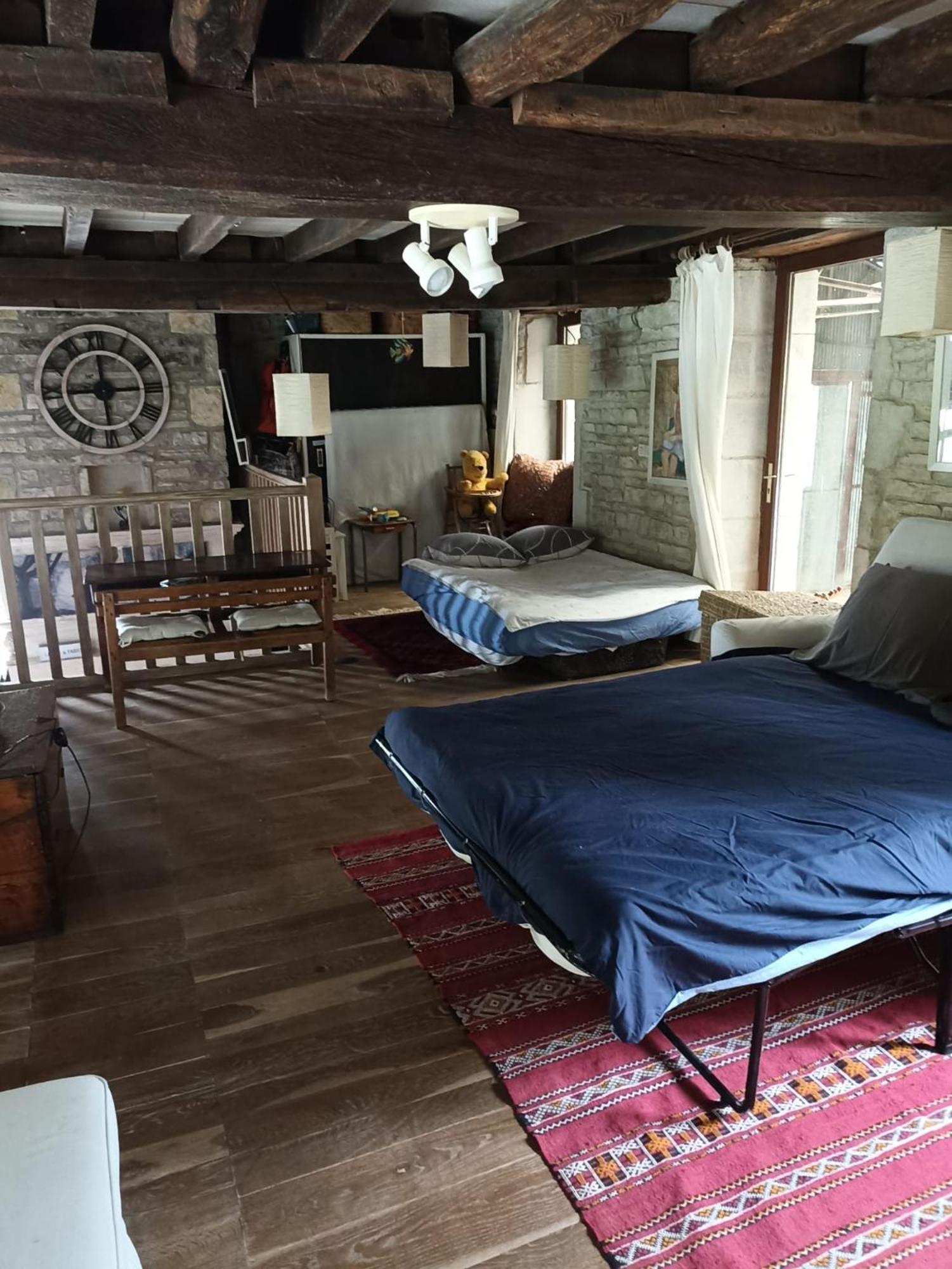 Вилла Magnifique Moulin Proche Chablis, Jacuzzi Et Riviere Annay-sur-Serein Экстерьер фото